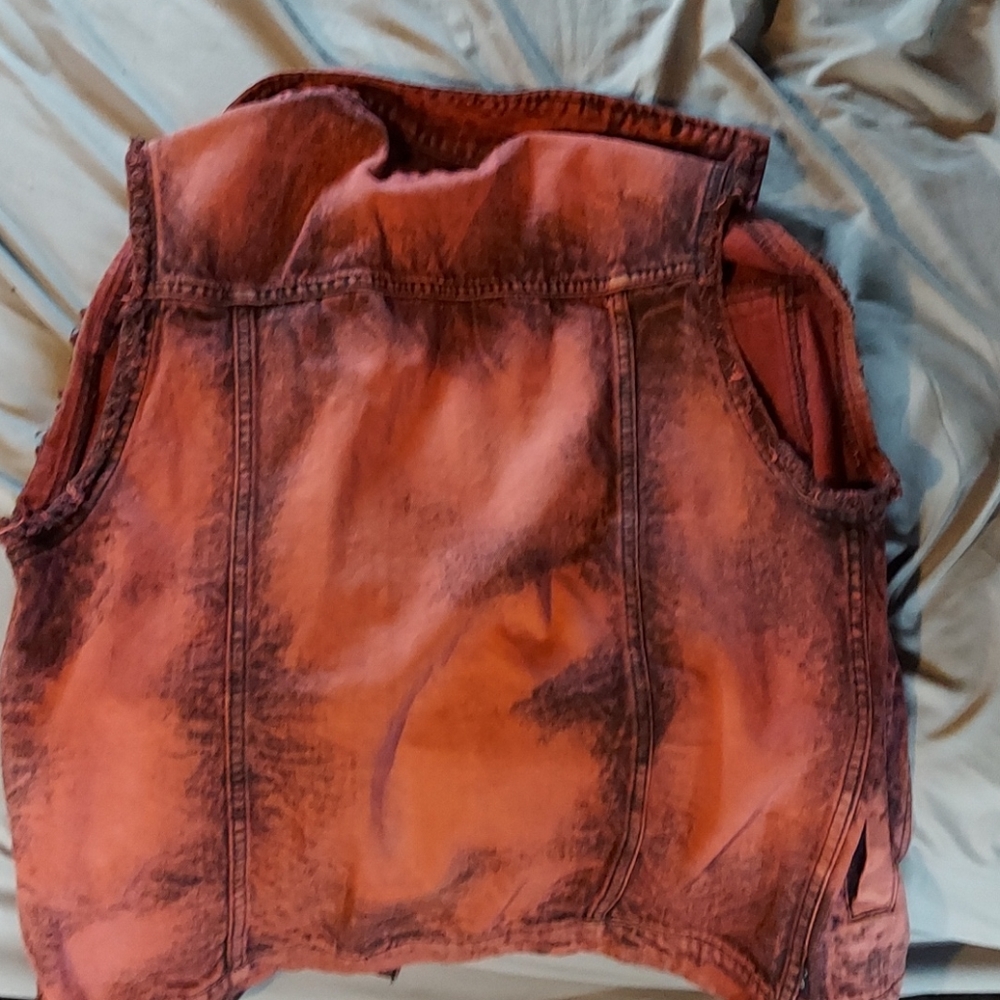RUDE sleeveless Jean jacket vest